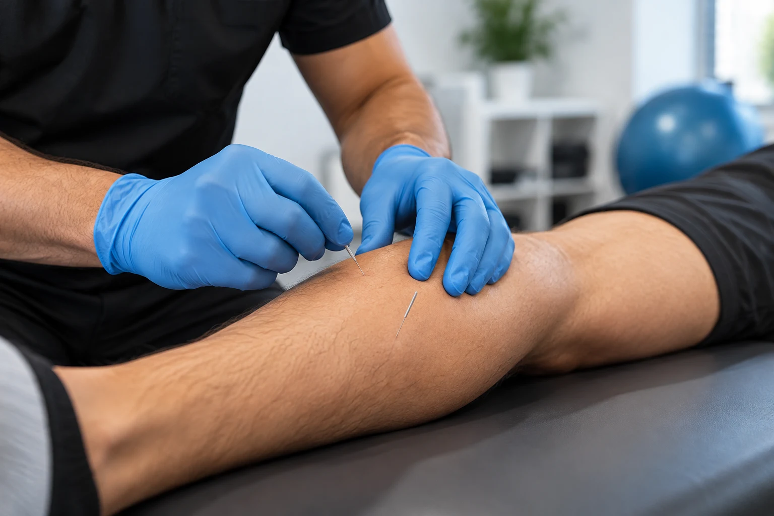 Illustrative physical therapy treatment for Dry Needling